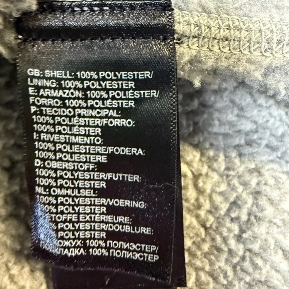 The North Face Gordon Lyons 1/4-Zip Men’s‎ Medium Heather Gray EUC